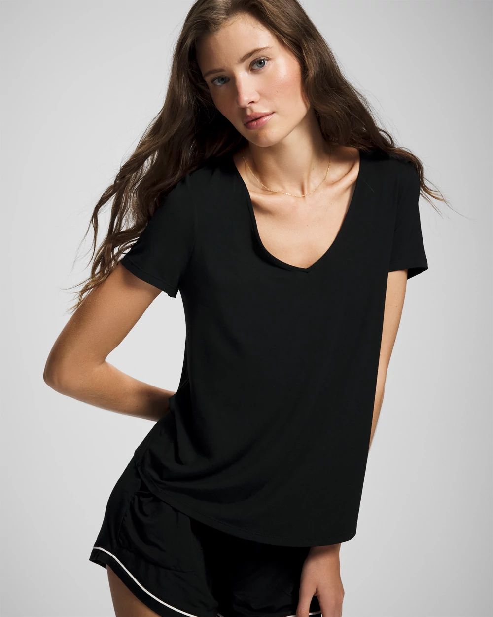 Short Sleeve Pajama Tee | Soma